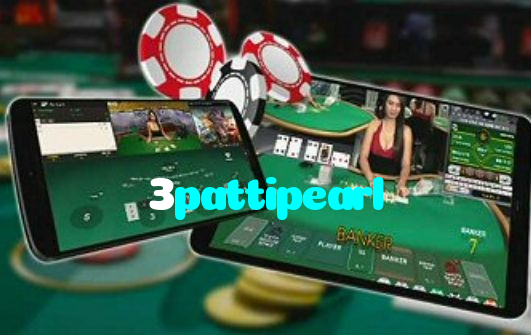 3pattipearl casino presented on mobile device in Pakistan with slots and live games